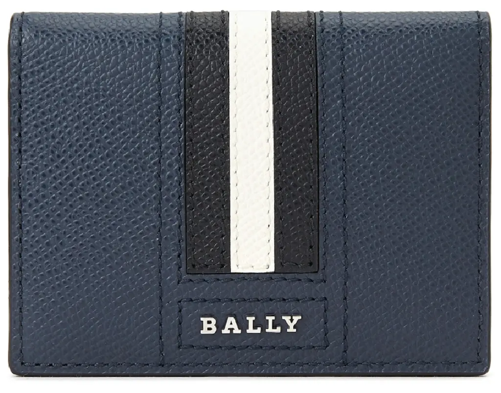 Ví Bally Common Business Card 'Blue' TALDER-LT-17