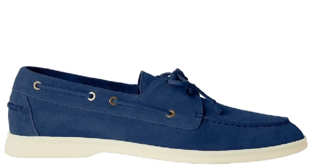 Giày Loro Piana Sea-Sail Walk Loafers 'Indaco' FAN1317-W12S