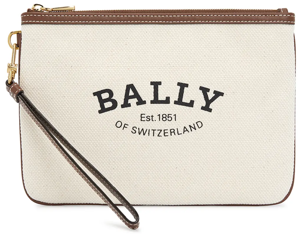 Túi Bally Shared Clutch 'Ivory' CERTHE-W-ST-135