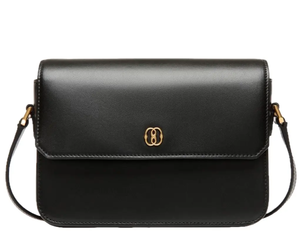 Túi Bally Emblem Small Crossbody Bag 'Black' 6308690