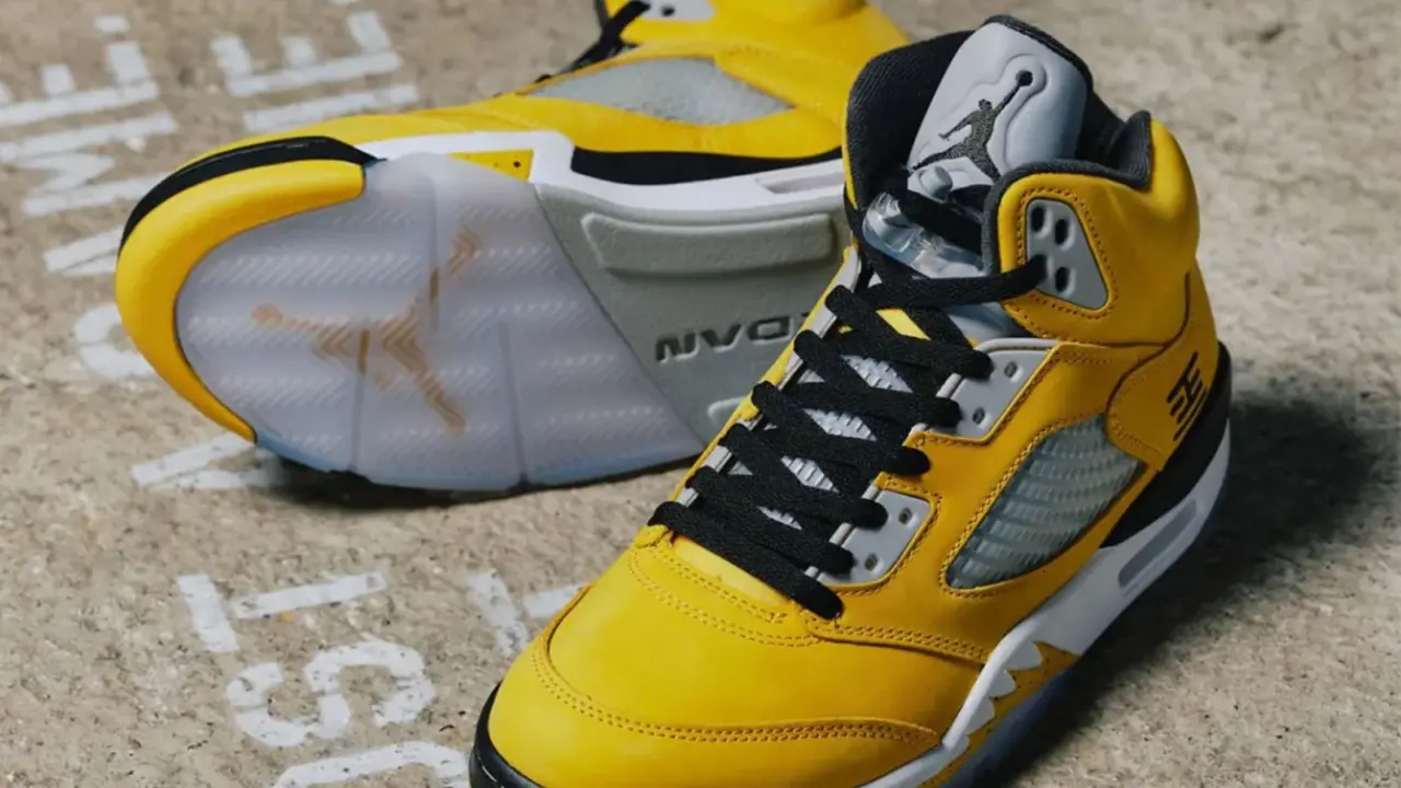 Hinh anh 10: Air Jordan 5 Tokyo 2025 va 2011 phien ban so sanh