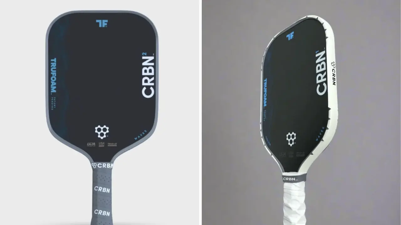 Hinh anh 2: Hinh anh vot CRBN TruFoam Waves - su lua chon tinh te cho nguoi choi pickleball
