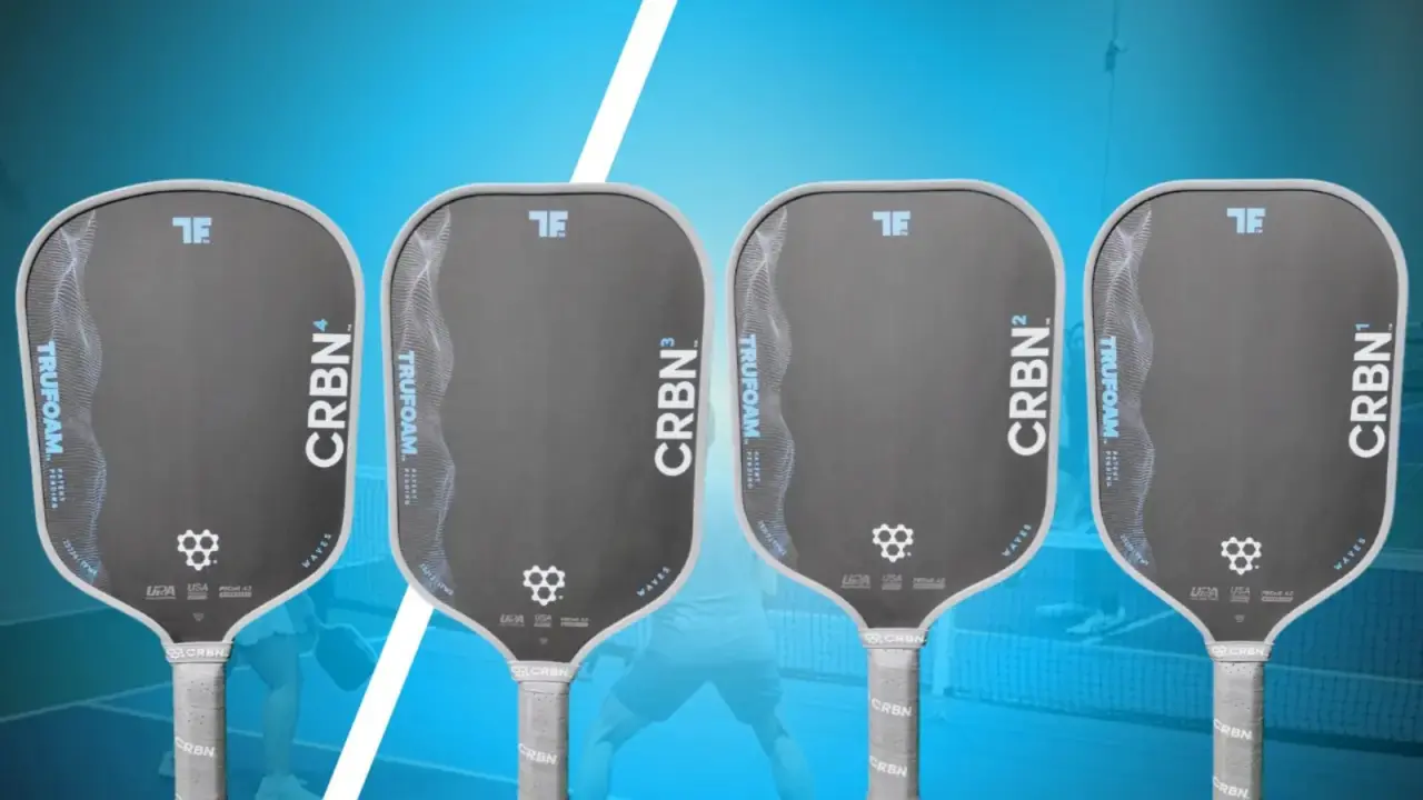 Hinh anh 3: Hinh anh vot CRBN TruFoam Waves - su lua chon tinh te cho nguoi choi pickleball