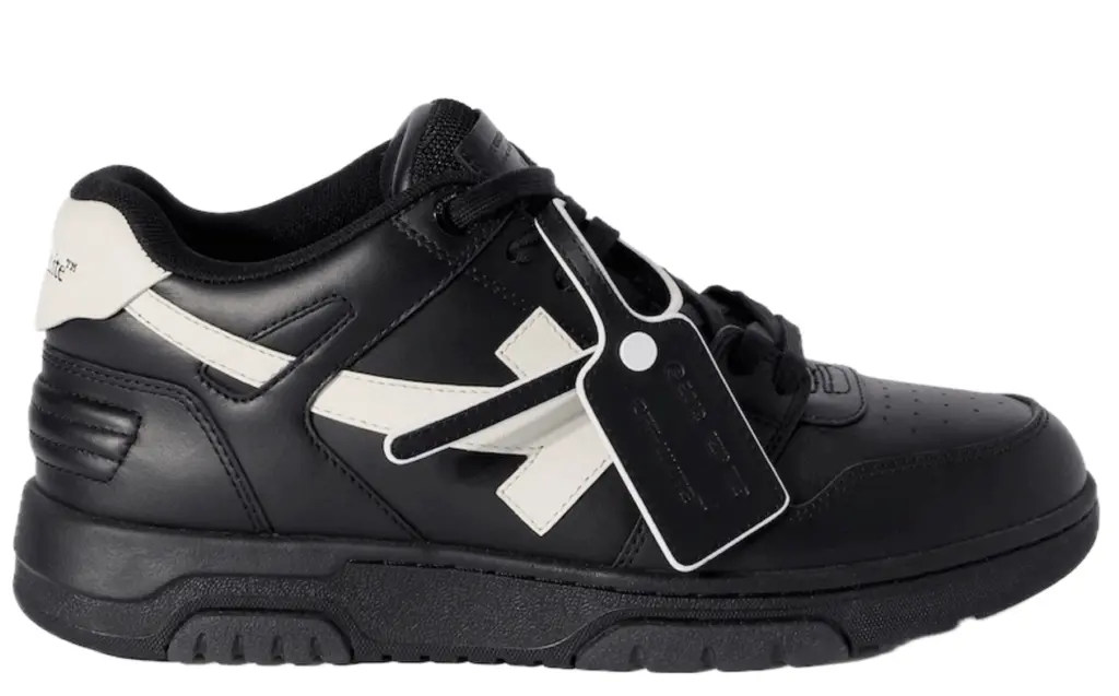 Giày Off-White Out Of Office 'Black' OMIA189C99LEA0191001