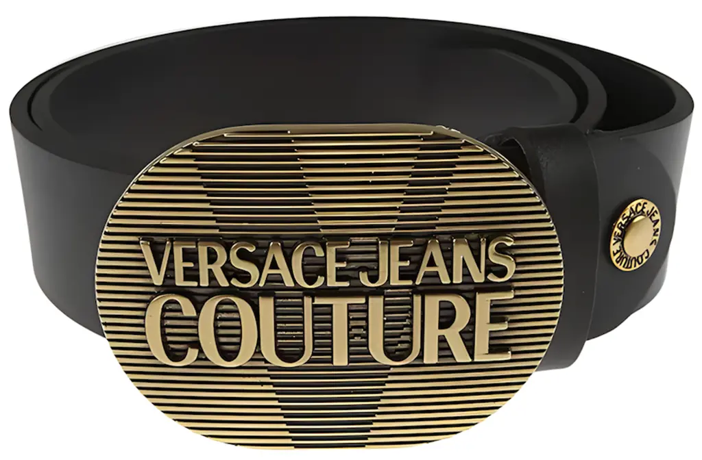 Thắt Lưng Versace Jeans Couture Belt 'Black' 73YA6F33-71627-PK3