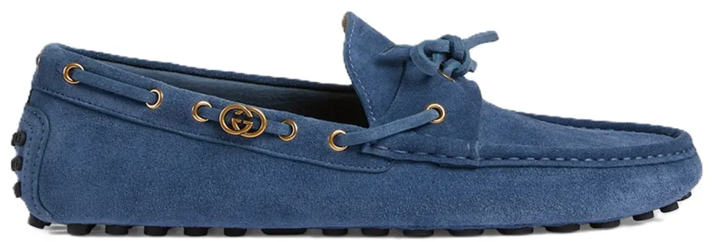 Giày Gucci Driver Interlocking G 'Navy' 780143-CH000-4236