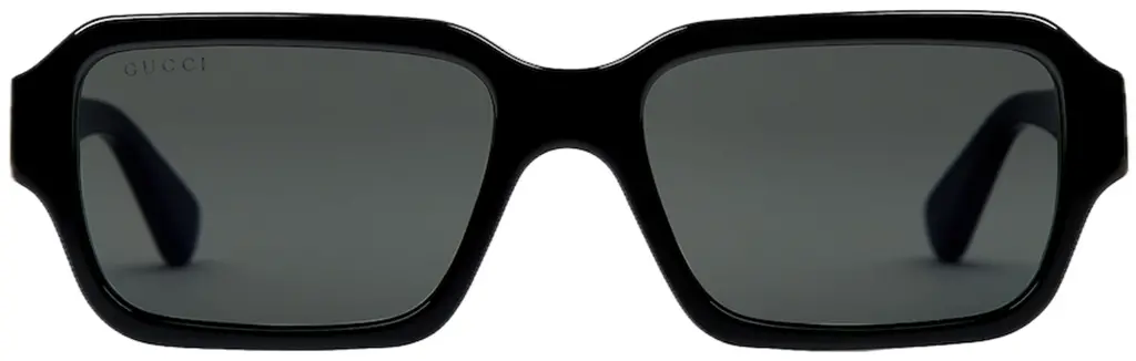Kính Gucci Rectangular Frame Sunglasses 'Black' 819699-J0740-1012