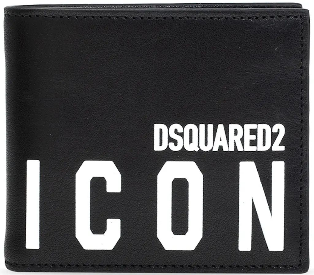 Ví Dsquared2 Bifold Wallet With Logo 'Black' WAM0015-12903205-M063