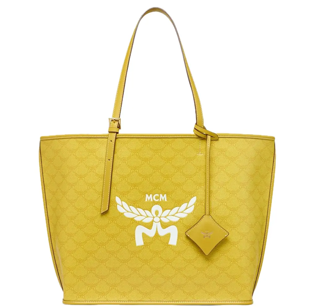 Túi MCM Himmel Shopper 'Yellow' MWPESAC03Y9001