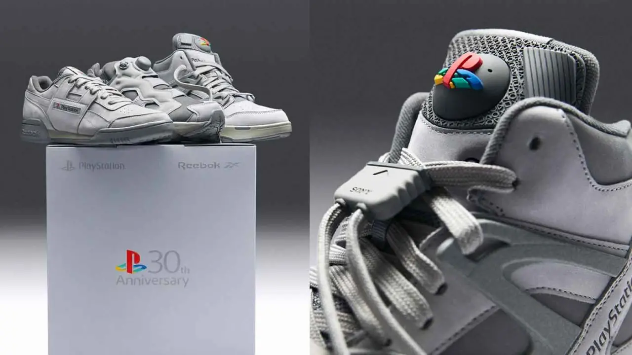 Reebok kỷ niệm 30 năm PlayStation bằng bộ sưu tập sneaker giới hạn