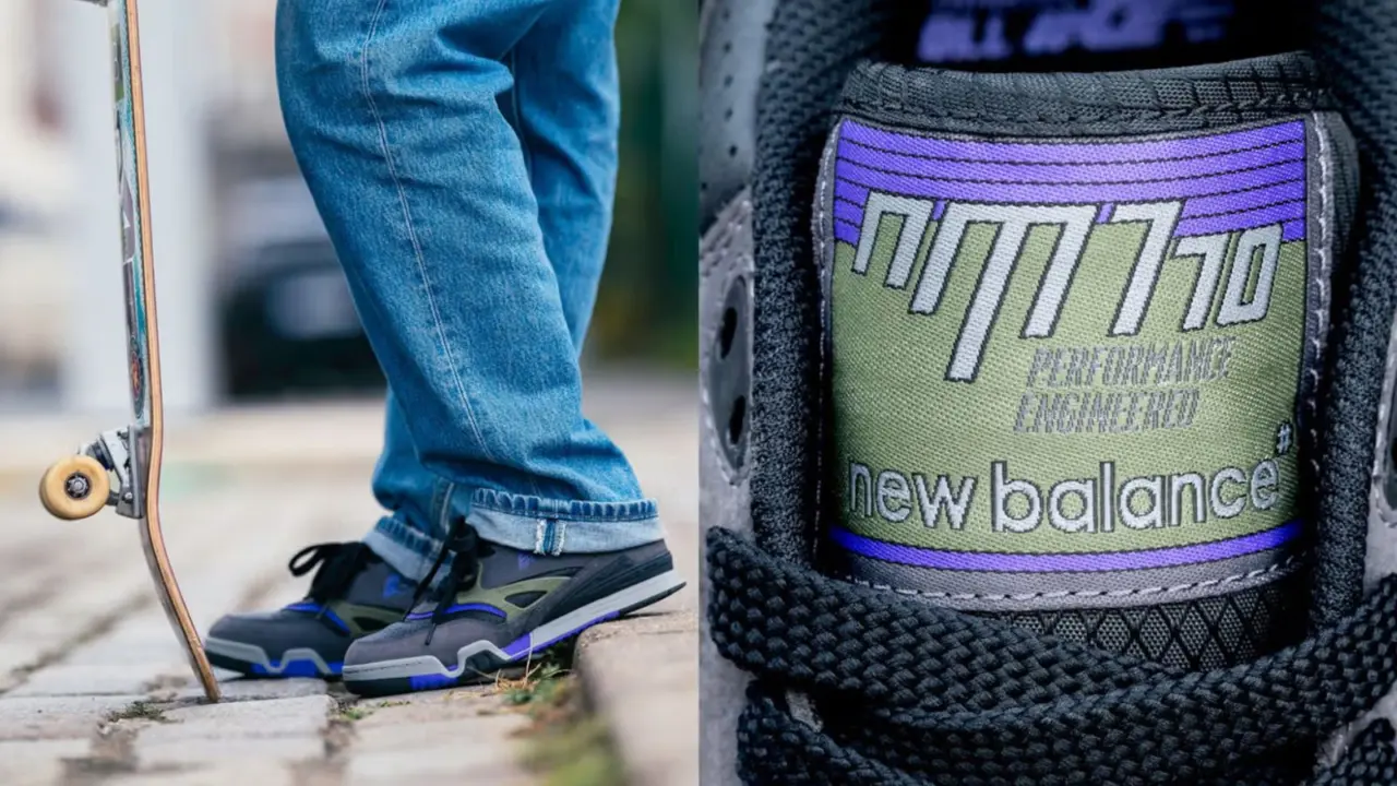 Hinh anh 3: New Balance NM770 - Giay truot van phong cach cross-trainer 2025