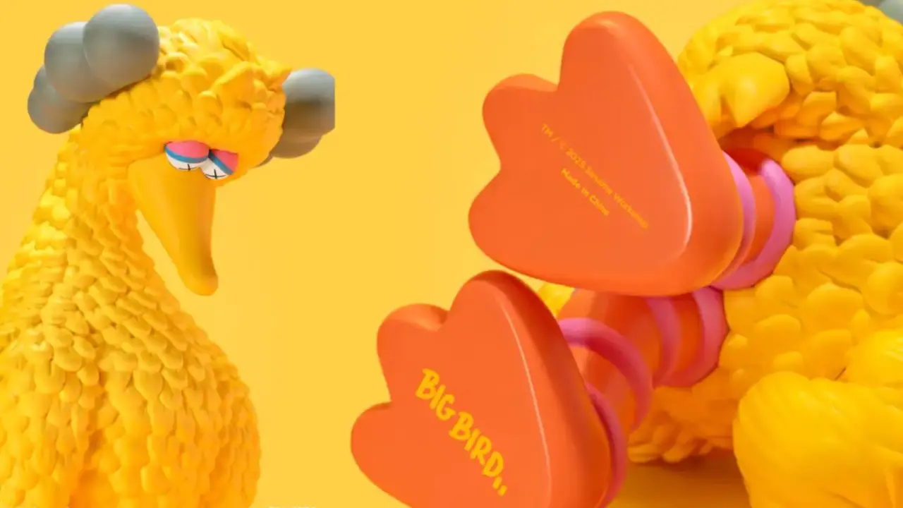 Hinh anh 5: Bo suu tap Sesame Street cua KAWS, nghe thuat duong dai