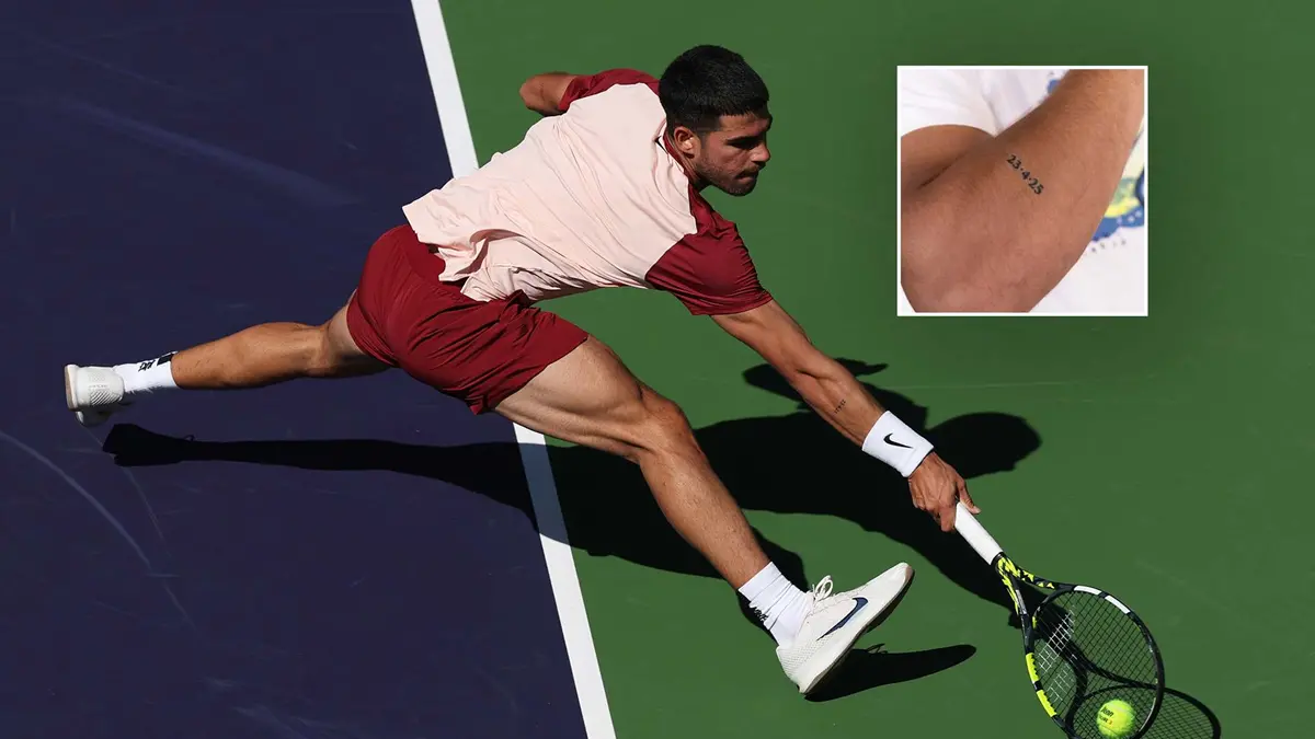 Hinh anh 4: Carlos Alcaraz tren san tennis voi phong cach thoi trang noi bat
