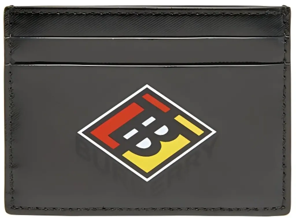 Ví Burberry TB Graffiti Logo Card Holder ‘Black’ 8021767