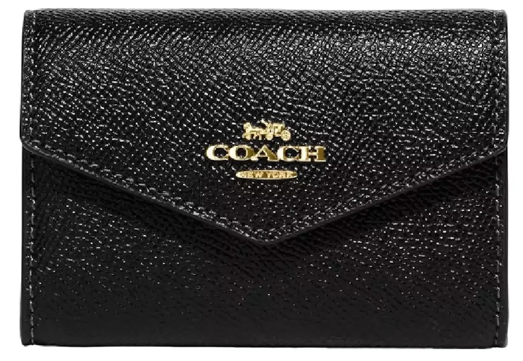 Ví Coach Flap Card Case ‘Black’ CH487-IMBLK