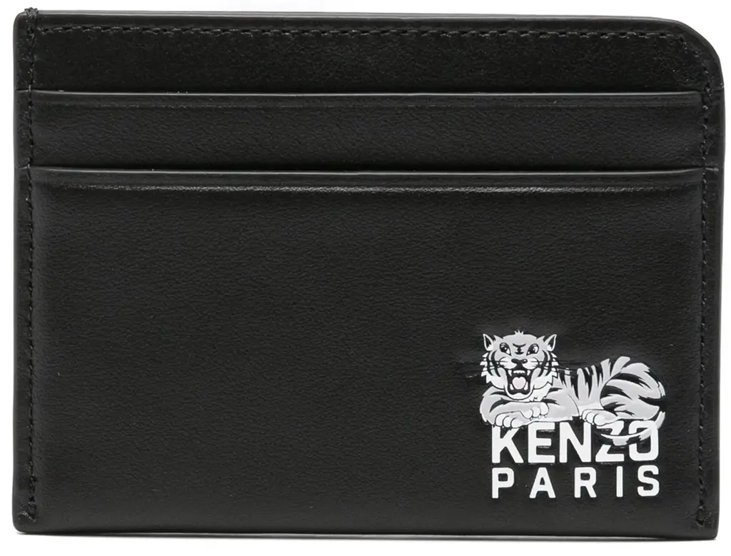 Ví Kenzo Card Holder Leather ‘Black’ FF65PM600L4699