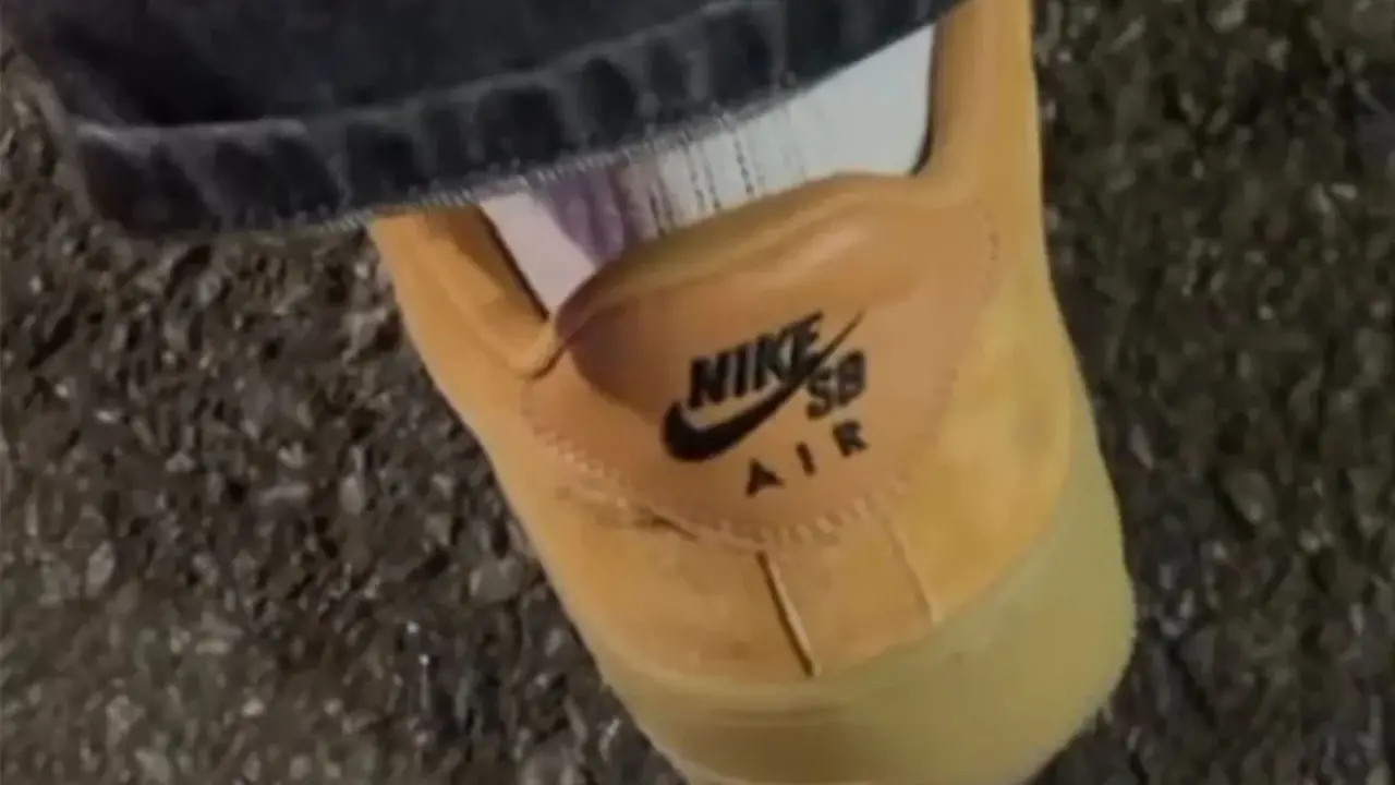 Hinh anh 4: Nike SB Air Force 1 phoi mau xanh thep va nau chocolate