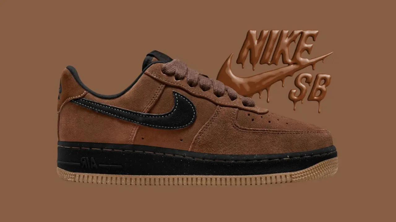 Hinh anh 6: Nike SB Air Force 1 phoi mau xanh thep va nau chocolate