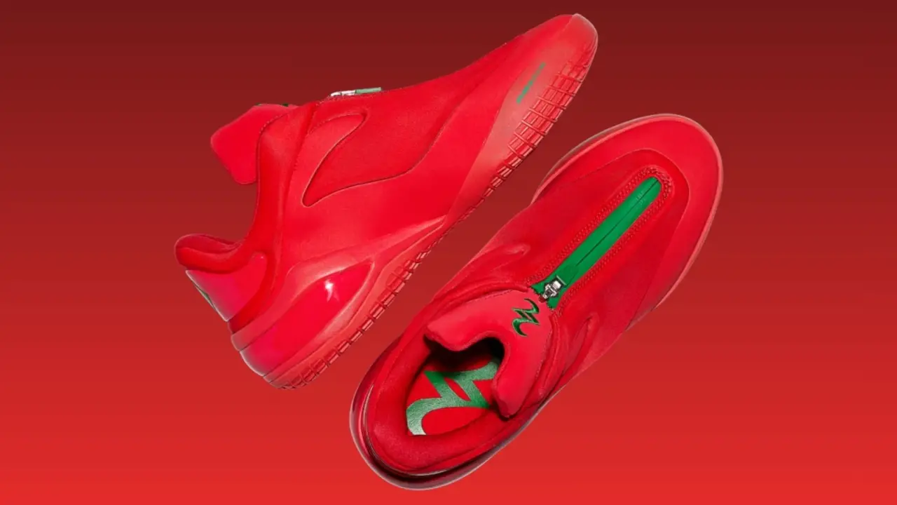 Hinh anh 4: Converse Shai 001 Winter Red - doi giay do ruc noi bat cho mua le hoi 2025