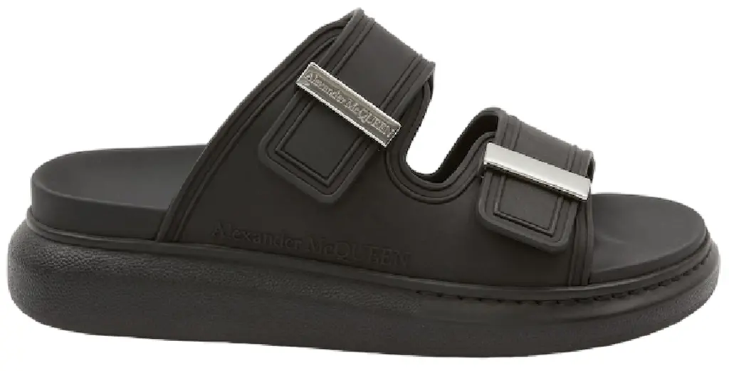 Dép Alexander McQueen Hybrid 'Black’ 658063W4Z511081