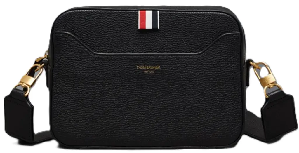 Túi Thom Browne Soft 4-Bar ‘Black’ UAG188A-L0090-001