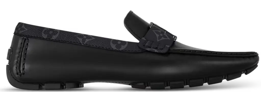 Giày Louis Vuitton Monte Carlo Moccasin 'Black'1A8F7A