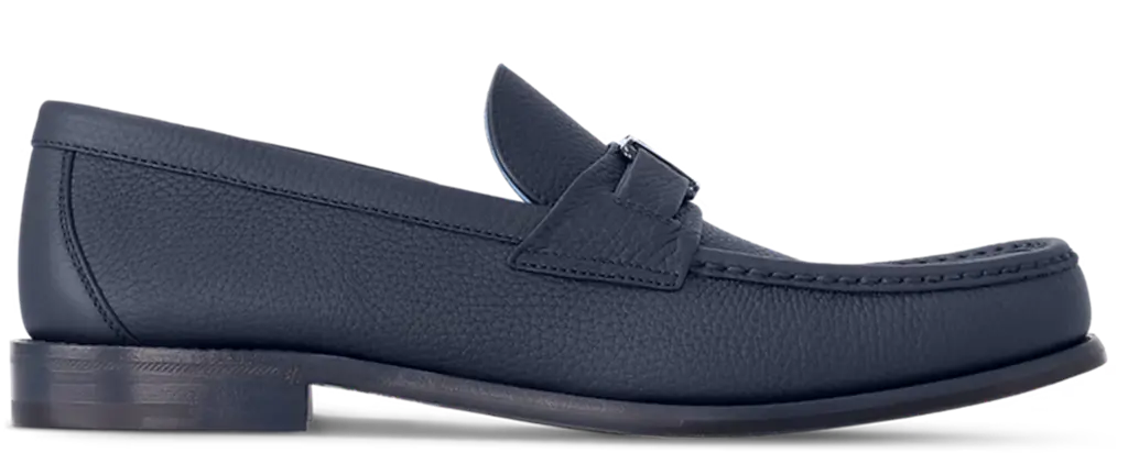Giày Louis Vuitton Major Loafers 'Marine' 1AH816