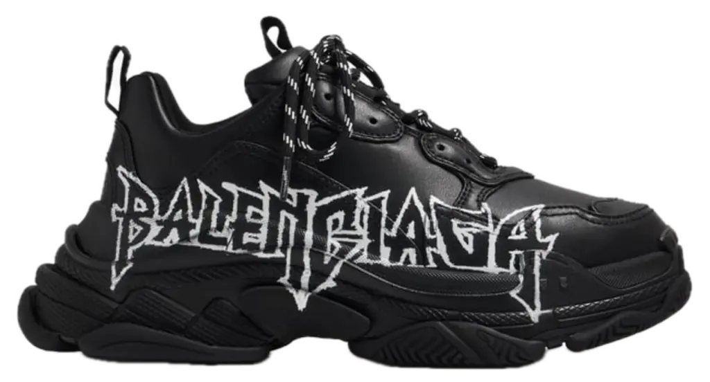 Giày Balenciaga Triple S 'Black' 524039W2FAY1090
