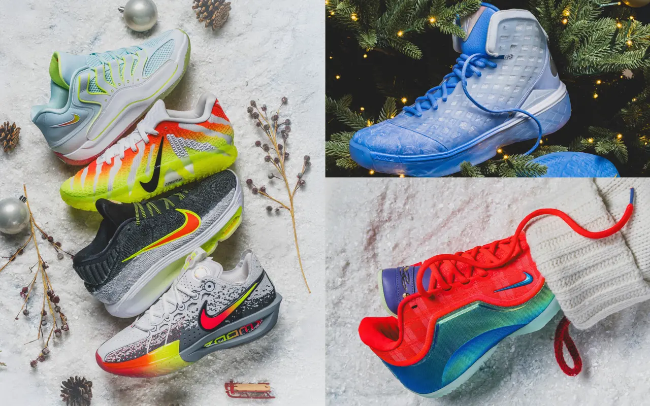 Bộ sưu tập bóng rổ Nike Giáng sinh 2025 ra mắt vào ngày 26 tháng 12