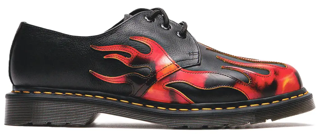 Giày Dr. Martens 1461 Leather Oxford 'Black Flame' 41604001