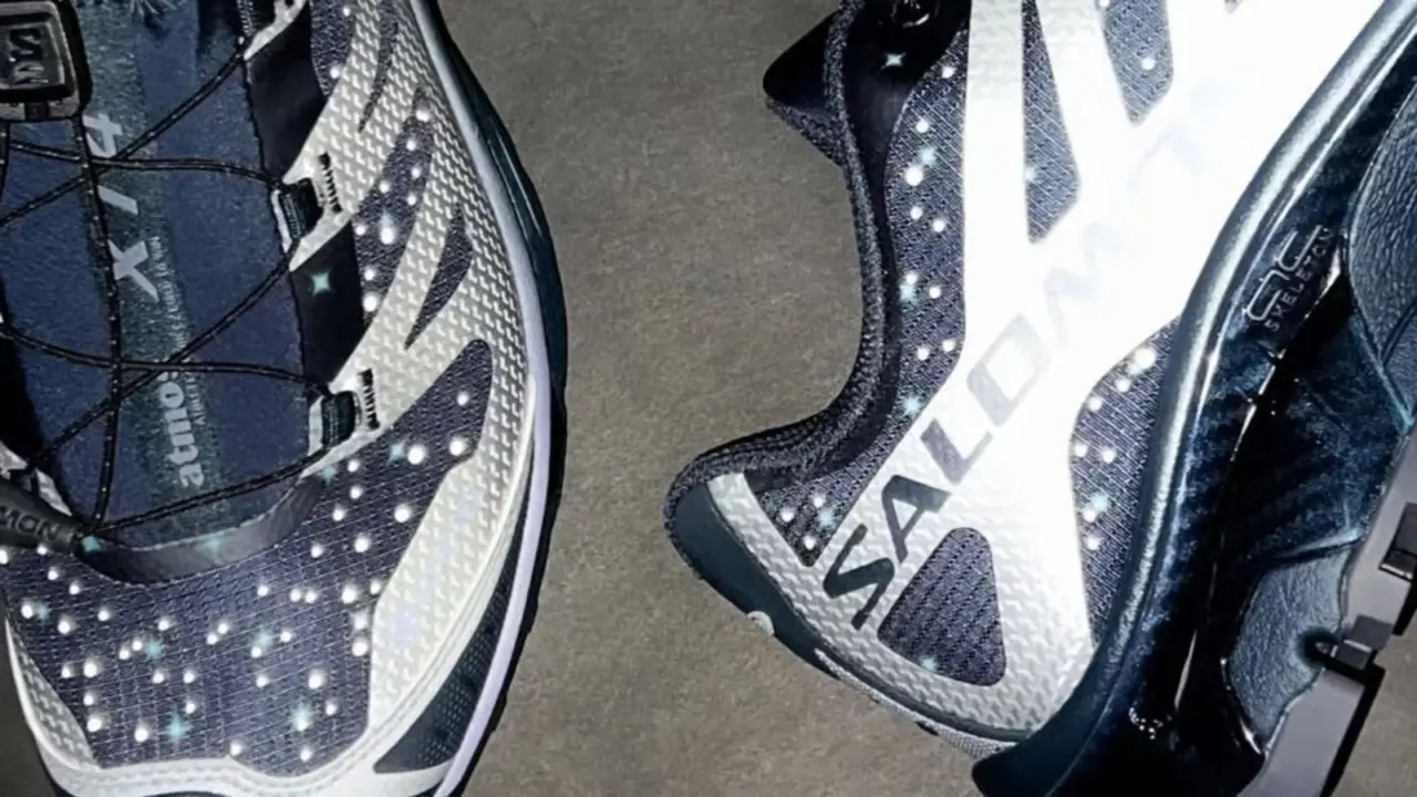 Hinh anh 4: Giay atmos x Salomon XT-4 Starry voi hoa tiet bau troi sao