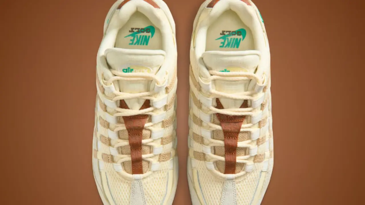 Hinh anh 3: Nike Air Max 95 Golf Waste Management Open voi thiet ke khaki va xanh la