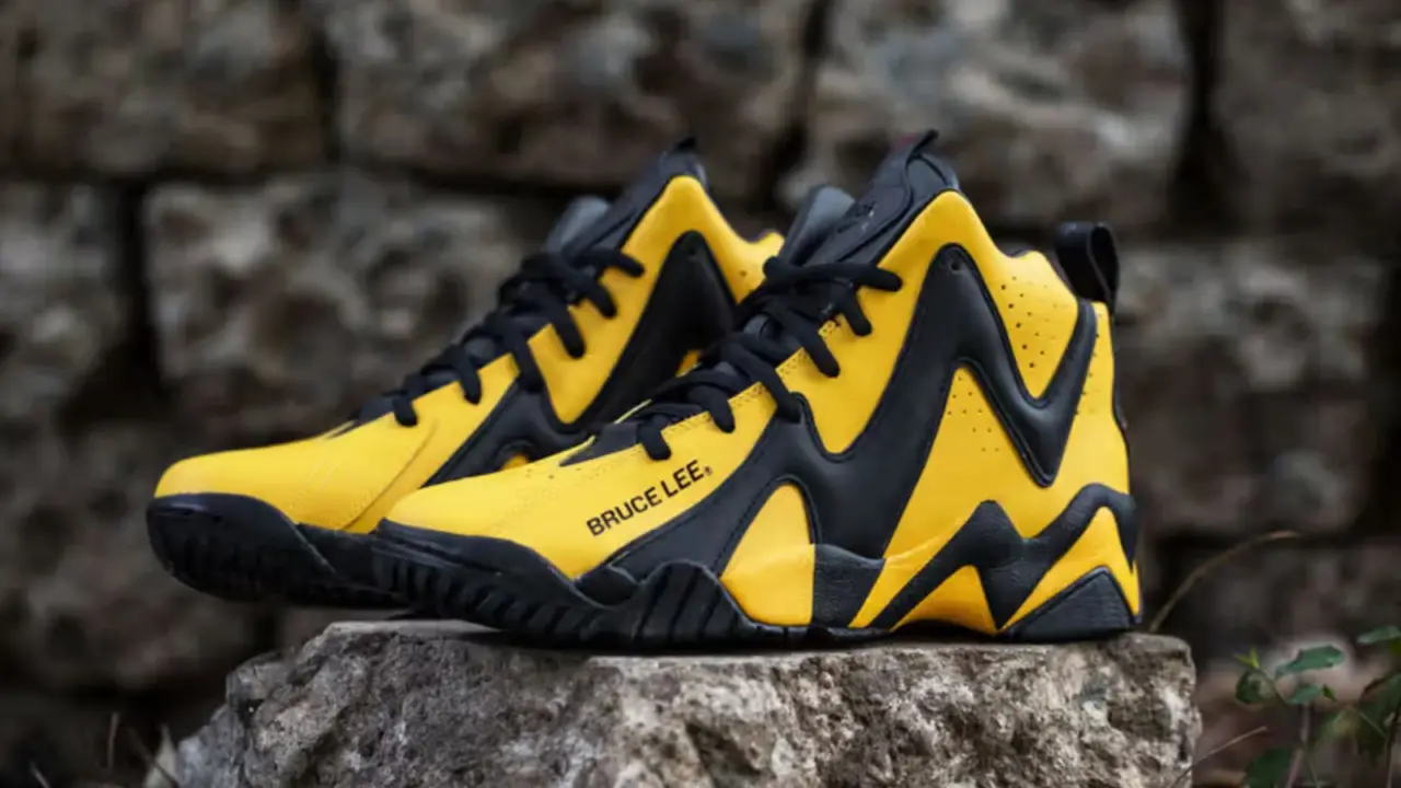 Hinh anh 4: Giay sneaker vang-den lay cam hung tu Kill Bill va Bruce Lee