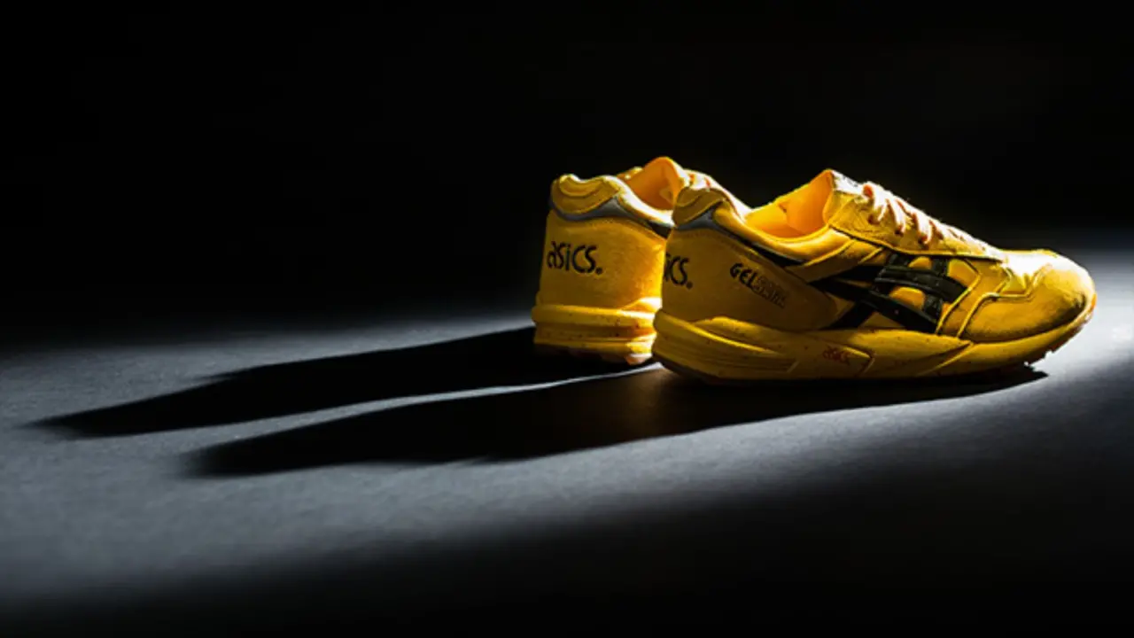 Hinh anh 6: Giay sneaker vang-den lay cam hung tu Kill Bill va Bruce Lee