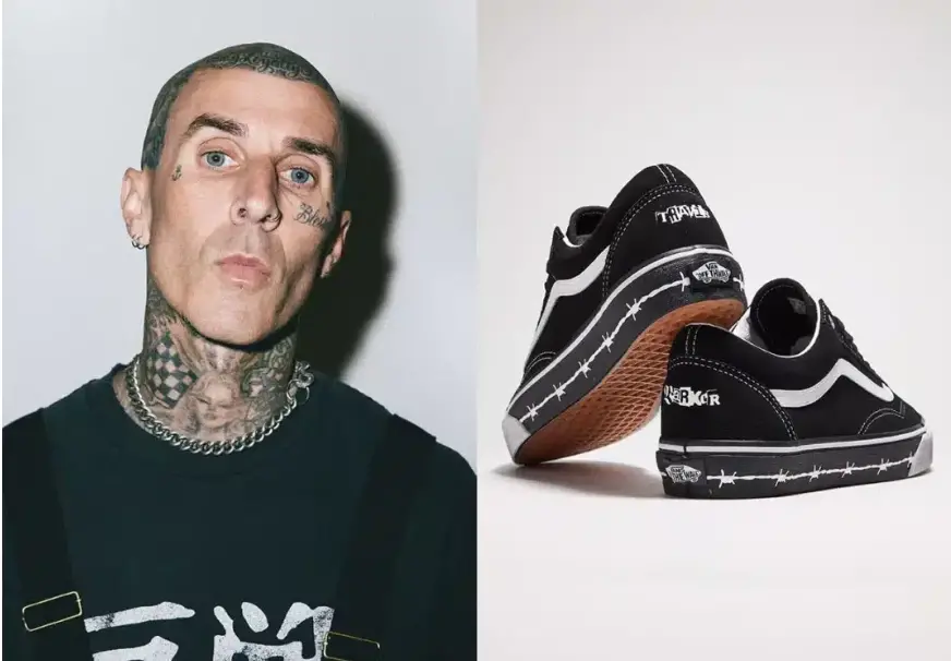 Travis Barker x Vans Old Skool Phong cách Punk cổ điển