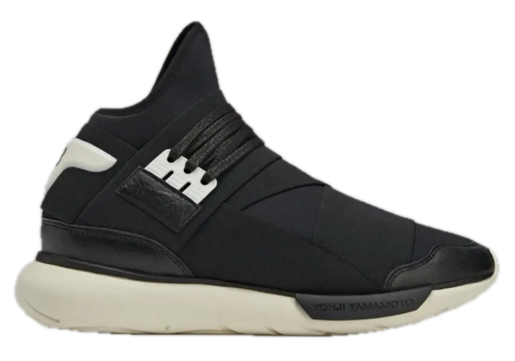 Giày Adidas Y-3 Qasa High 'Black White' B35673