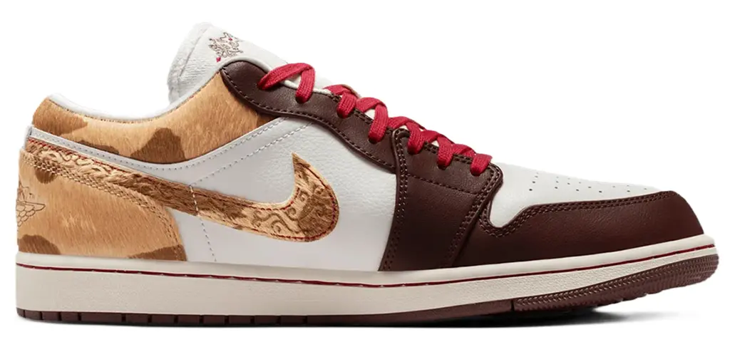 Giày Nike Air Jordan 1 Low SE CNY 'Sail Chocolate' IQ5321-121