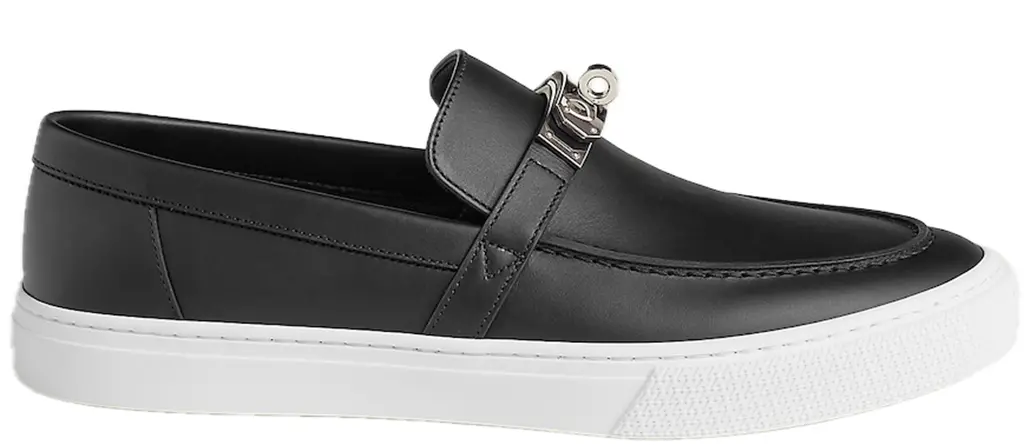 Giày Hermes Game Slip-on Sneaker 'Black' H231727ZH02395