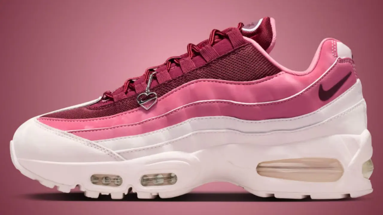 Hinh anh 1: Nike Air Max 95 mau hong do Valentine 2026