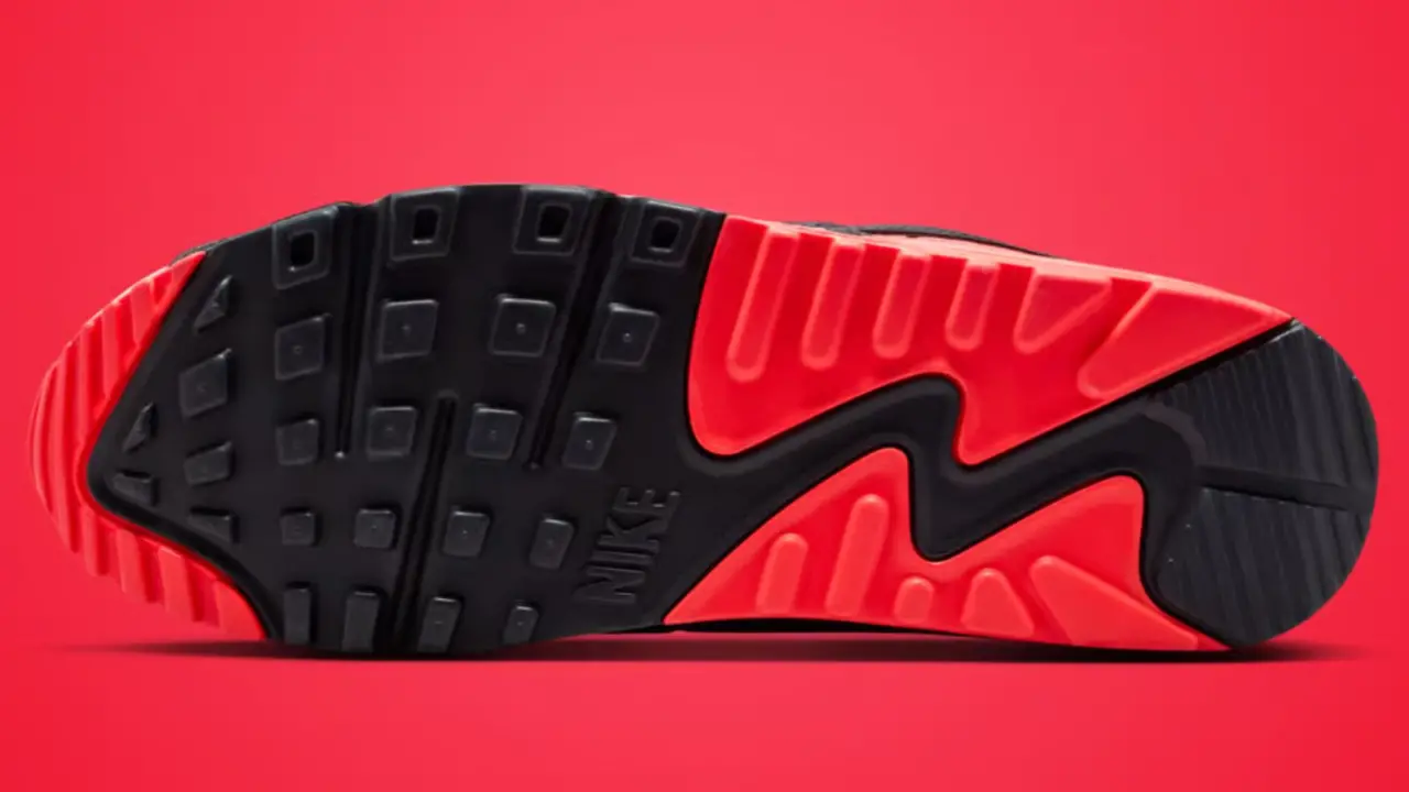 Hinh anh 4: Nike Air Max 90 Infrared 3M voi thiet ke OG va panel phan quang