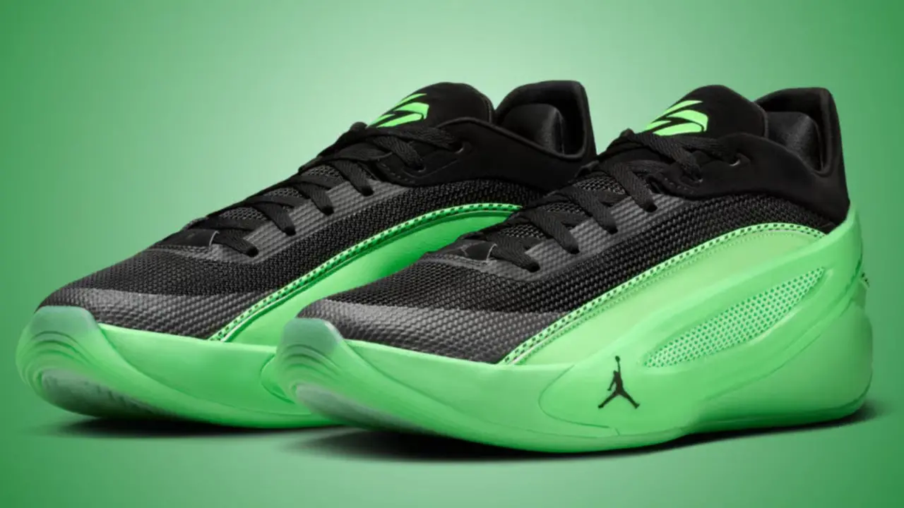 Hinh anh 7: Jordan Luka 5 cua Luka Doncic voi phoi mau Illusion Green va cong nghe ISOband