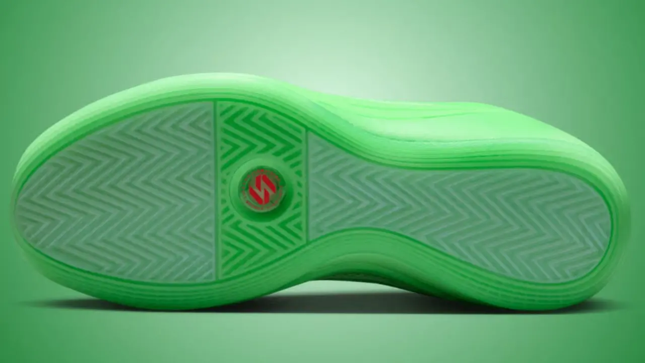 Hinh anh 8: Jordan Luka 5 cua Luka Doncic voi phoi mau Illusion Green va cong nghe ISOband