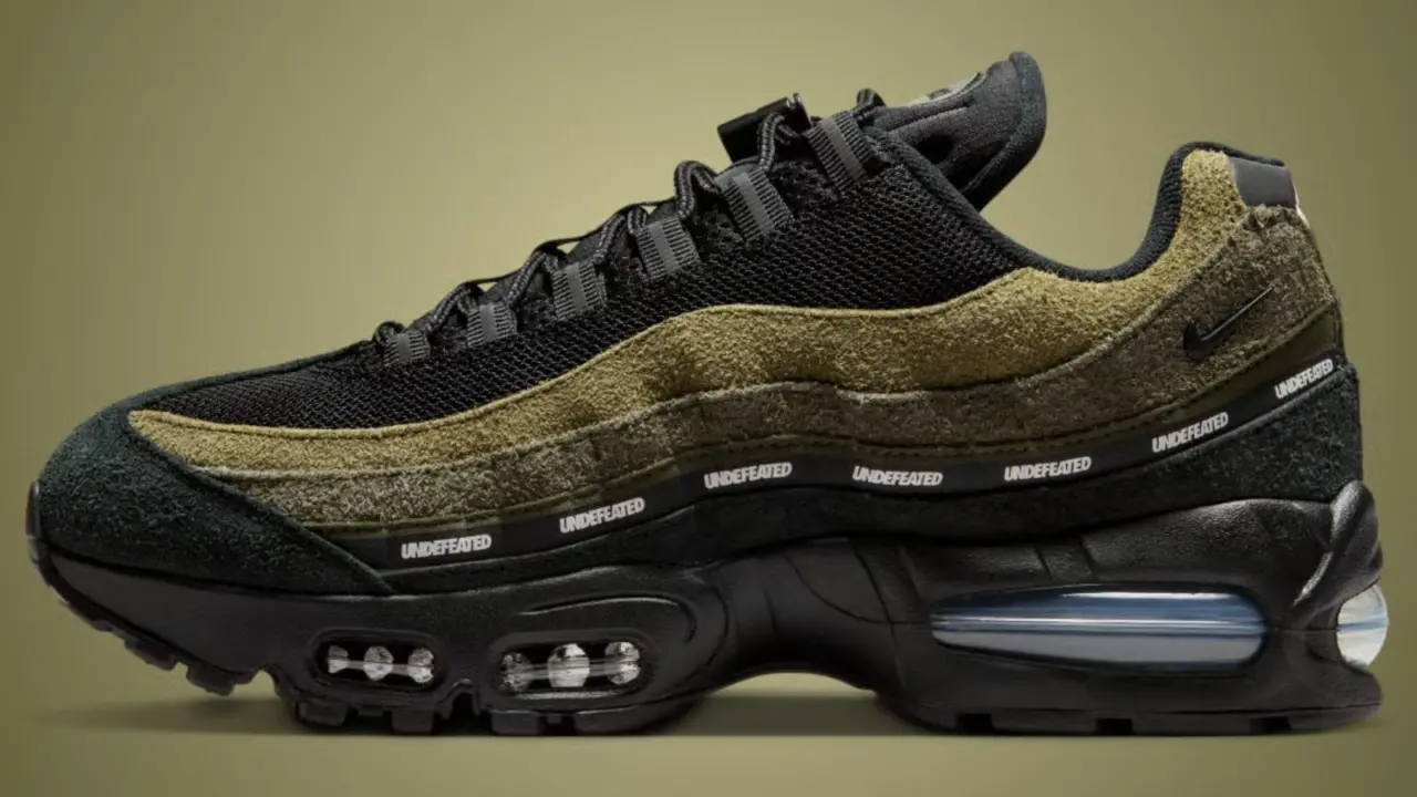 Hinh anh 1: Undefeated x Air Max 95 Geo La Brea voi phoi mau military green tai LA