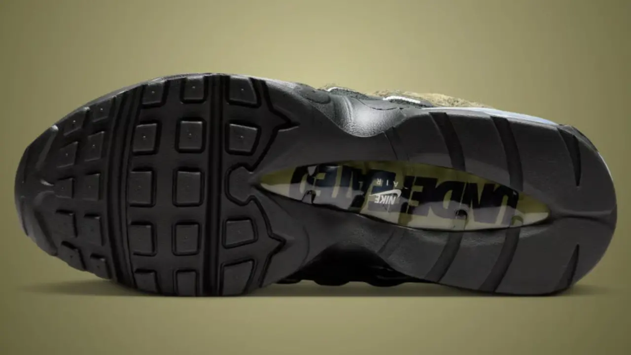 Hinh anh 3: Undefeated x Air Max 95 Geo La Brea voi phoi mau military green tai LA
