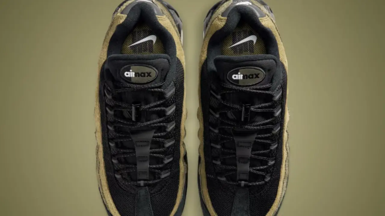 Hinh anh 4: Undefeated x Air Max 95 Geo La Brea voi phoi mau military green tai LA