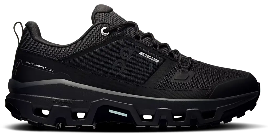 Giày On Running Cloudrock Low Waterproof 'Black' 3WF10141043
