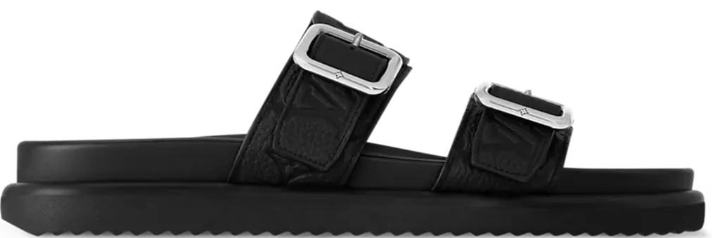 Dép Louis Vuitton LV Venice Mule ‘Black’ 1AHSJG