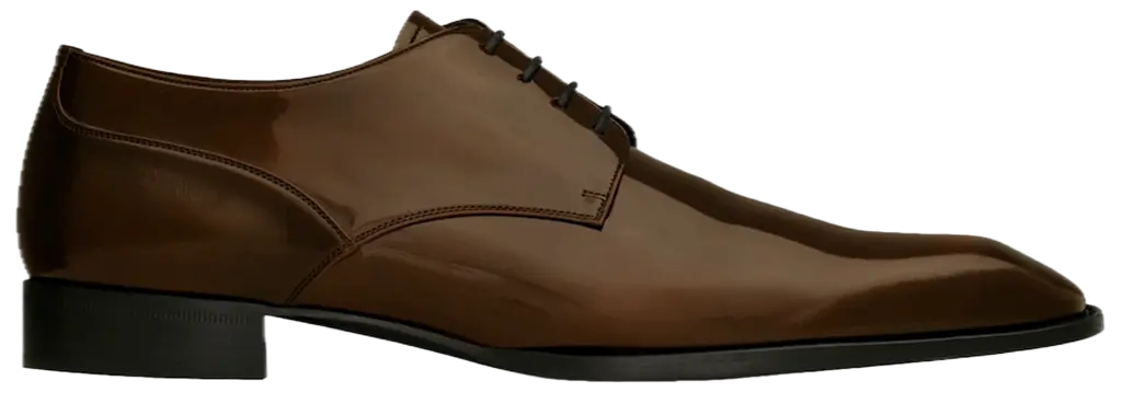 Giày Saint Laurent Stanton Derbies ‘Brown’ 860499AAF2Y2504