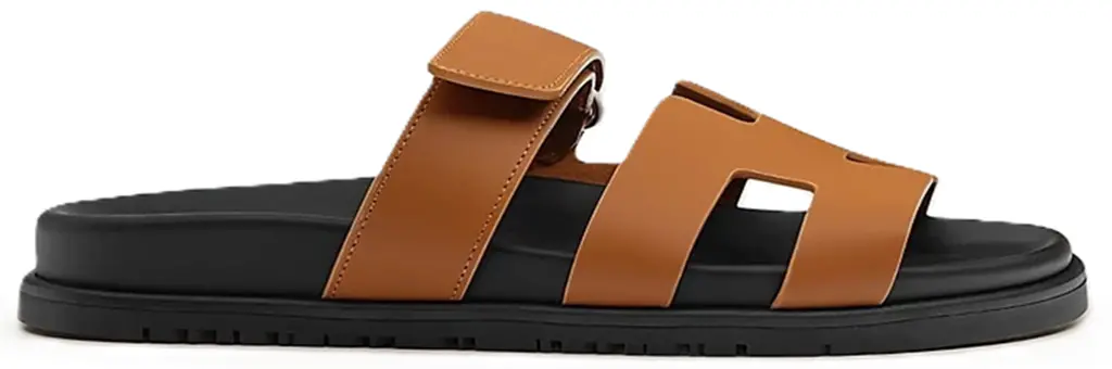 Dép Hermes Chypre Sandal ‘Brown’ H222299Z-A3340