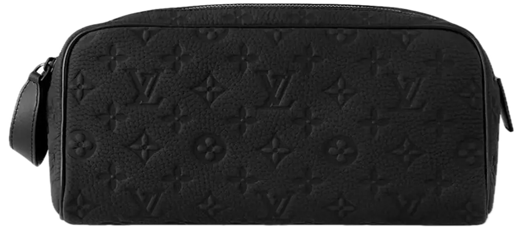 Túi Louis Vuitton Dopp Kit Monogram Taurillon ‘Black’ M14843